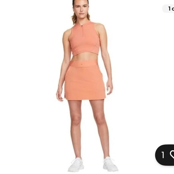 Nike Dri-FIT high rise skirt short size M - Picture 1 of 11